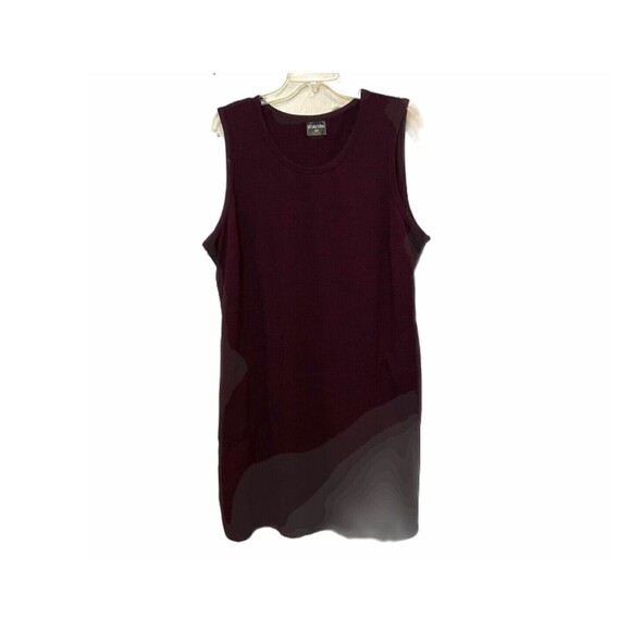 #3733 32 degres Cool Burgandy Sleeveless Dress size 2XL - Picture 1 of 4